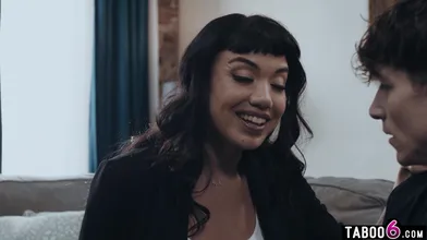 Widowed huge boobs stepmom desperately needs to produce an heir