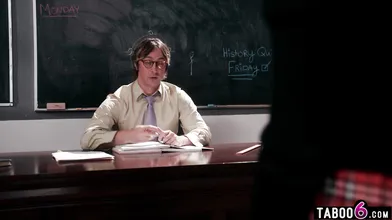 Detention for naughty teen schoolgirl leads to xxx with teacher