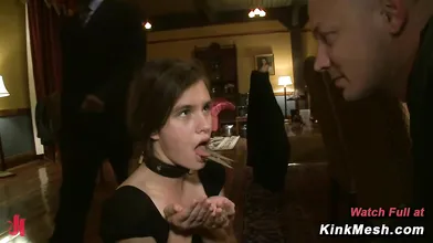 Formal Dinner Rope Bondage Orgy