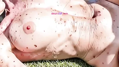 Homeless granny found on golf course gangbanged