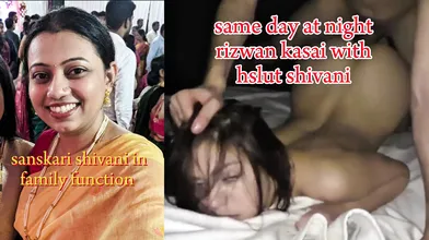 Sanskari Hslut rand shivani with mbull rizwan kasai