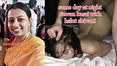 Sanskari Hslut rand shivani with mbull rizwan kasai