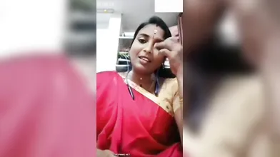 Gouthami reddy manthena removing Red saree blouse showing hot bra milky boobs black tits in bedroom video xxx viral ????