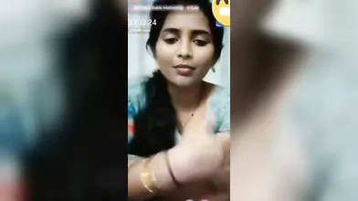 Gouthami reddy manthena looking sexy in Saree removing blouse Pink bra showing milky Big boobs in video call ???
