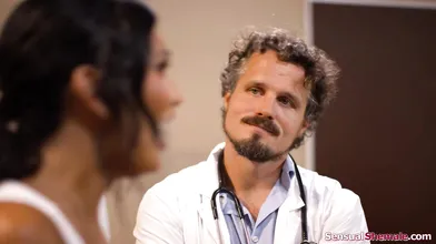 Its weird that my cock only pulsates when Im with you doctor