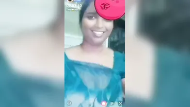 Gouthami reddy manthena having Nude video call with customer removing Green saree showing Nude milky boobs video xxx viral ???