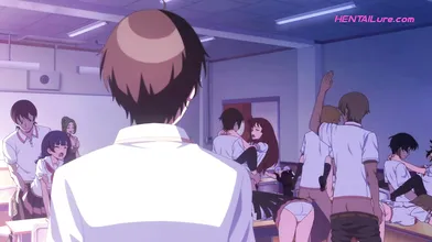 Virgin rookie gets tackled by busty FS babes (Dubbed Hentai)