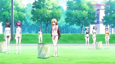 Cutie straddles cock on track as crowd cheers sweaty handjob ⋆ Exclusive Dubbed Anime