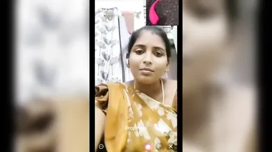 Gouthami reddy manthena Hot in saree removing blouse showing nude milky Big boobs and nipples in video call ???