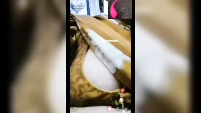 Gouthami reddy manthena Hot in saree removing blouse showing nude milky Big boobs and nipples in video call ???