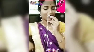 Gouthami reddy manthena sexy in Hot Saree removing blouse showing her nude milky boobs nipples in video call ???