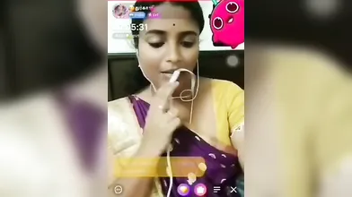 Gouthami reddy manthena sexy in Hot Saree removing blouse showing her nude milky boobs nipples in video call ???
