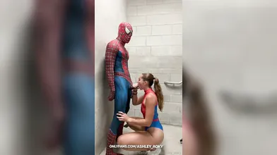 Spidergirl Blowjob