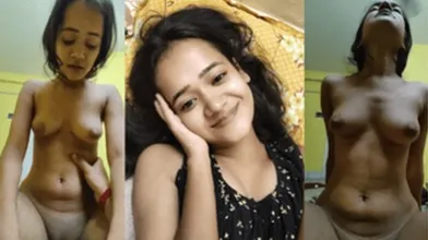 Amateur Girl Rides Through Pain