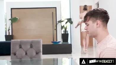 OUT OF THE FAMILY - Naughty 18yo Kai Jaxon Gets Her Pussy Fucked By Her Stepcousin