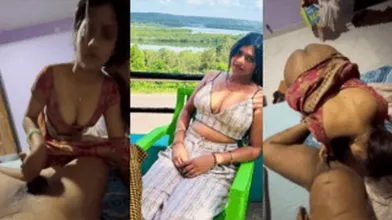 Shararti Bhabhi Saree Devar Bj