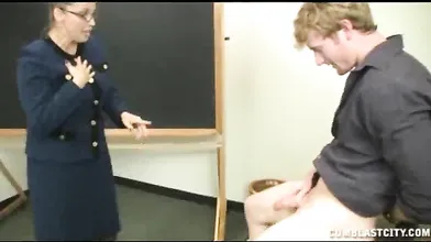 Jimmy Longwood Gives Stacie Starr a Cumshot Facial