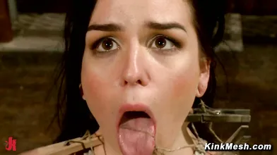 Intense Femdom Spanking And Rope Bondage Dungeon