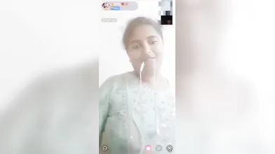 Gouthami reddy manthena removing sky blue dress orange sexy bra showing her big milky boobs in video call ???