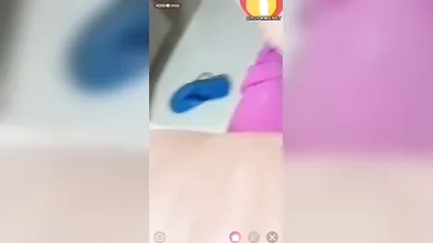 Gouthami reddy manthena Hot in pink saree removing saree blouse showing sexy boobs in video call ????