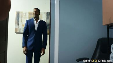 Office-Hubby Bangs Brett Rossi