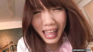 Ageha Kinoshita gets DP'ed by her teachers