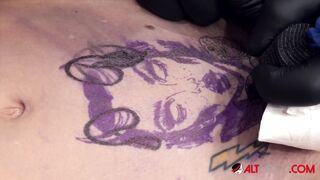 Vanessa Skye Got Fucked After Getting a Sexy Pussy Tattoo