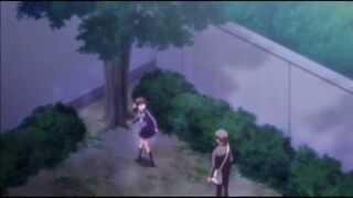 Caught Schoolgirl Pissing Under A Tree - Uncensored Hentai