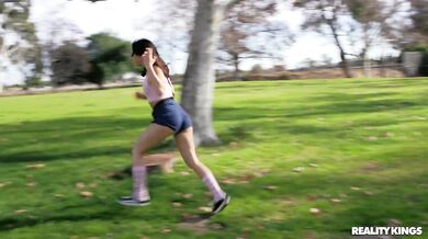 2 Sex Crazed Teens Hump Lauren Phillips ALL DAY!