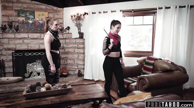 PURE TABOO Raging Lesbians Furiously Squirt All Over Scumbag Realtor's House