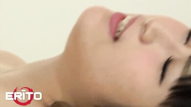 Erito - Hot Asian Babe Take A Warm Cum Inside Her Pussy