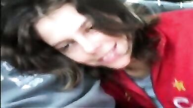 Masha BJ In Car