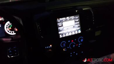 Inked Up Mallory Maneater Sucks Cock In The Car