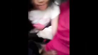 Asian Teen Blowjob In The Car