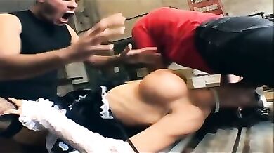 The Sexy Milf Sucked A Cigar With Her Pussy