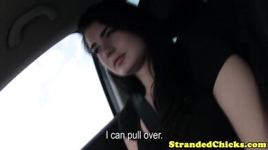 Frisky amateur in POV sucks dick and gets fucked