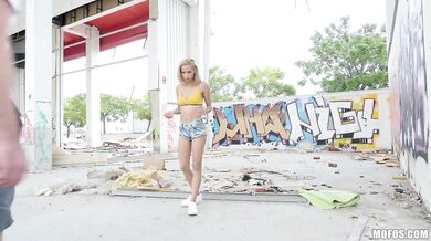 Amazing blonde loves every second of taking this big dick