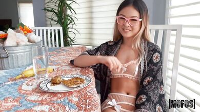 Tiny Asian Teen Lulu Chu's Persuasion Techniques 101