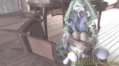 Yummy Yoshino sucks on her lover's large dong