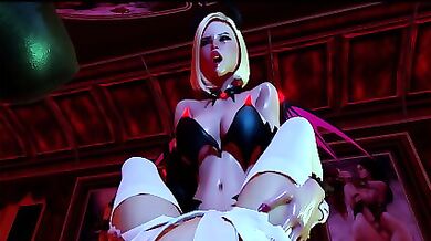 Monster Boobs Slut Wanks Her DICK And Hands Her Huge Penetration