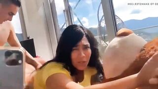 Big ass latina filmed with phone while getting fucked