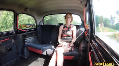 Sexiest Ginger Cab Passenger ever Puts out POV