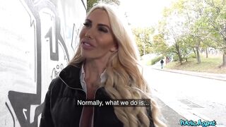 Public Outdoor Oral with Custom Built Blondie