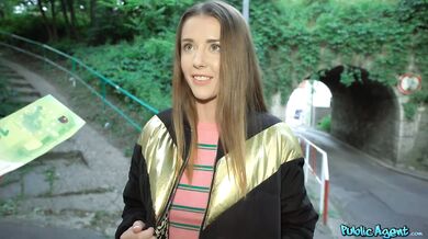 Skinny European Model Babe Blasted for a Few 100 Euros