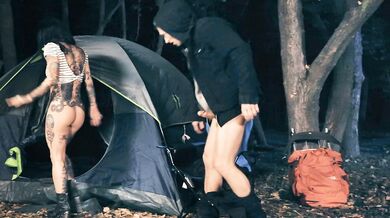 Playing the Blame Game and HC Anal Sex in Forest
