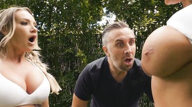 Big Titty League Football: jocks with juggs extravaganza