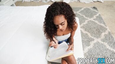 Skinny Ebony Gorgeousness Scarlit Scandal POVed