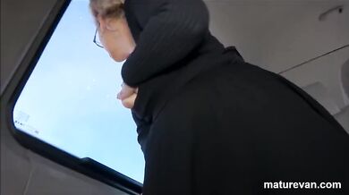 Hot granny wants young cock at MatureVan