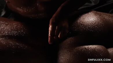 Ebony makes your fantasies come true