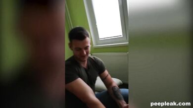 Amateur Couple Fucking after a Hard Day